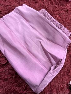 Embroidered Pink Kurta Set