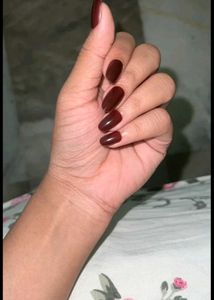 Elegant Gold French Tip Nails