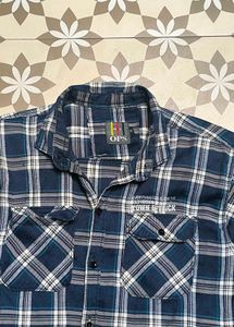 Men's Plaid Button-Down Shirt
