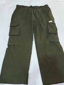 Olive Green Cargo Pants