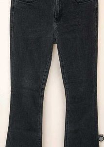 Classic Flared Black Jeans