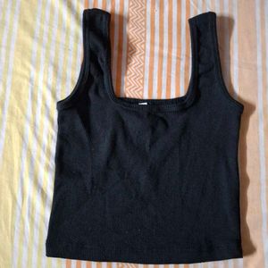 Pack of 2 Ribbed Crop Tank Tops