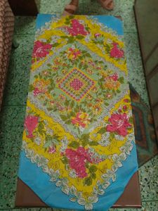 Vibrant Floral Print Dupatta