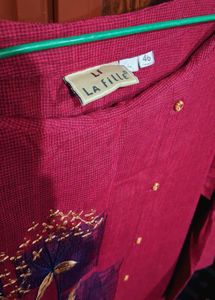 Pretty Rose Colour Kurta Top💗🎀