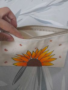 sunflower pouch