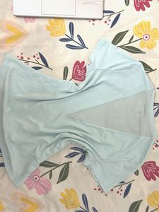 Adidas Light Blue Athletic T-Shirt