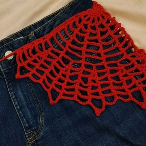 Red Spider Web Bandana