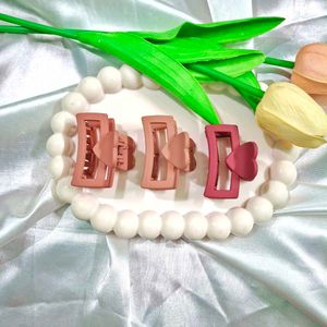 Combo of 3 different Hair Clips (25 pcs)