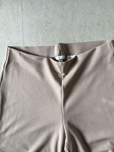 Stylish Beige Flared Pants