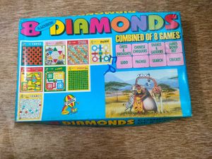 Rainbow Diamonds 8-in-1 Game