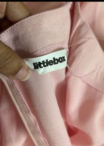 Chic Pink Midi Dress with Bow Detail