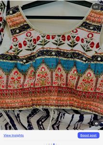 Embroidered Lehenga Choli Set
