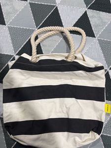 Forever 21 Striped Tote Bag