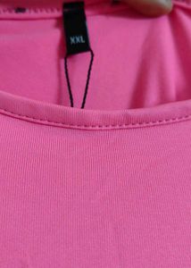 Hot Pink Long Sleeve Bodysuit