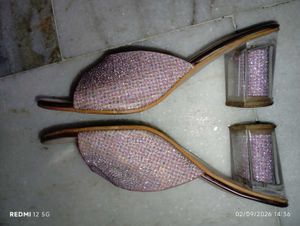 Sparkling Heeled Sandals