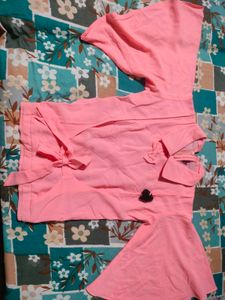 Pink top and legging Set