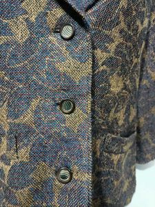 Stylish Floral Women's Blazer, Jacket