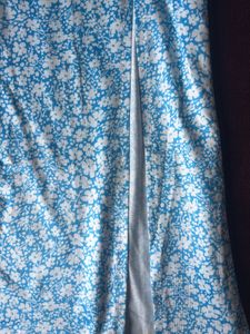 Urabanic Floral Print Slit Maxi Skirt