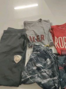 Boys Graphic T-Shirts and Shorts Set
