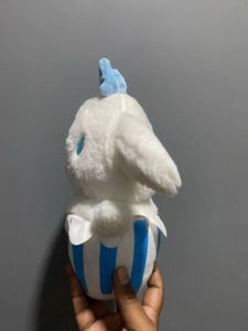 Cinnamoroll Plushie with Blue Bow