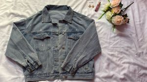 Embroidered Denim Jacket