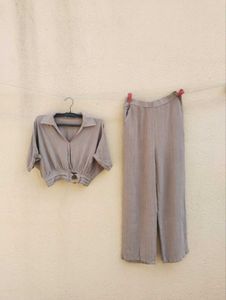 Stylish Co-ord Set - Top &amp; Pants