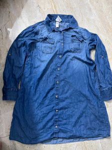 Denim Shirt Dress