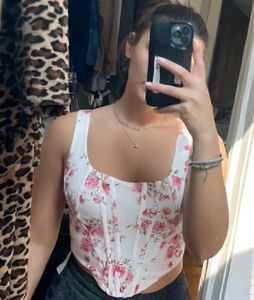 Floral Corset Top