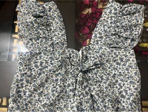 Floral Print Crop Top