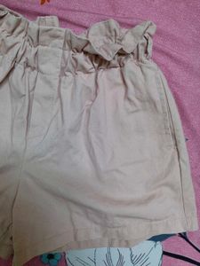 Cute Paperbag Waist Shorts