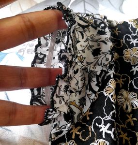 Girl Black Frock