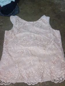 Elegant Lace Sleeveless top