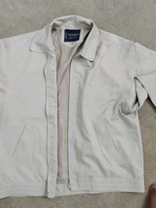 YvesSaintLaurent Men's Classic Light Grey Bomber J