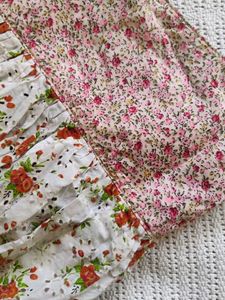 Floral Print Sling Bag(cotton)