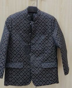 Teen's Brocade Nehru Jacket