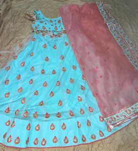 Beautiful Blue Lehenga Choli