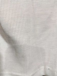 White Ribbed Crop Tank Top💌