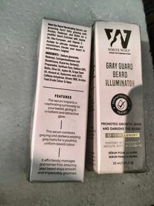 White Wolf Gray Guard Beard Illuminator