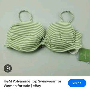 Striped H&M Bikini Set