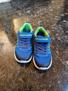Skechers Kids Blue Running Shoes