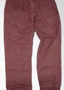 Burgundy Jogger Pants