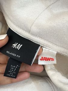 White Jaws Hoodie