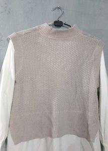 Chic Cable Knit Vest Top