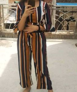 Striped Co Ord Set