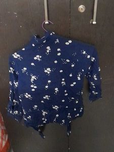 Floral Tie-Up Top