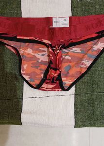 woxuan Mens Red Innerwear