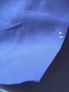 2mtr Elegant Navy Blue wool fabric
