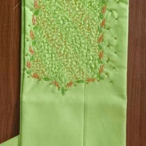 Silk Handwork Top