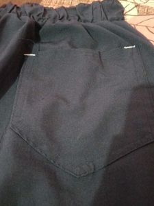 Navy Blue Casual Pants