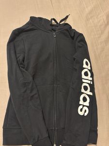 Adidas Black Full Zip Hoodie